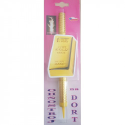 Kuchenbrunnen goldener Ziegelstein - 1pc