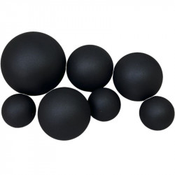 Schokoladenkugeln 7 Stk schwarz