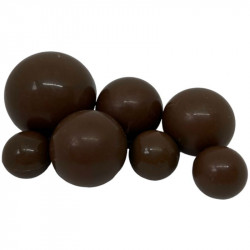 Schokoladenkugeln 7 Stk braun