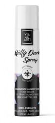 Matte Sprühfarbe schwarz 250 ml