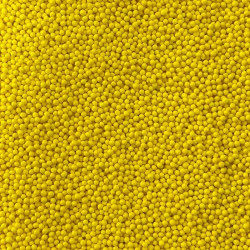 Zuckerperlen 2mm gelb 1kg