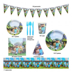 Großes Minecraft Party Kit