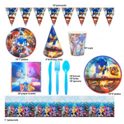 Großes Sonic the Hedgehog Party Kit