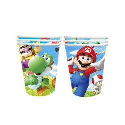 Pappbecher 10Stk Mario