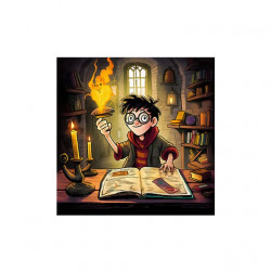 Papierservietten 16x16cm 20Stück Harry Potter