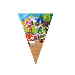 Party-Flaggen Sonic der Igel