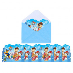 Einladung zum Geburtstag 10 Stück Paw Patrol