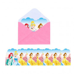 Einladung zum Geburtstag 10 Stück Prinzessinnen