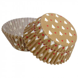 Muffin-Körbchen Bäume (50 Stück)