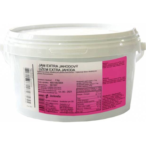 Erdbeerkonfitüre extra Darinka 4kg