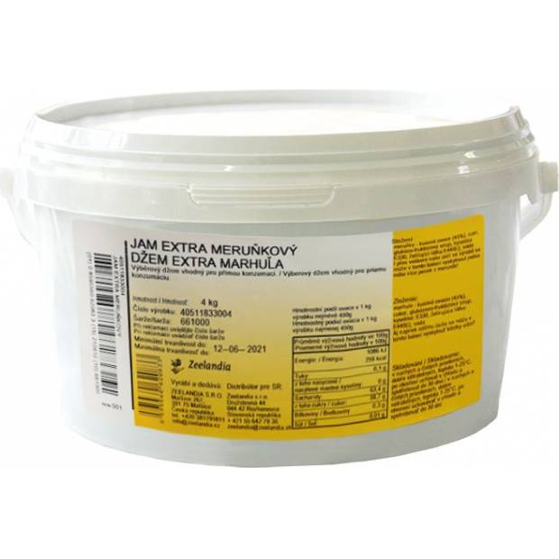 Aprikosenkonfitüre extra Darinka 4kg