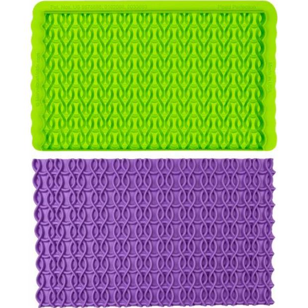 Silikonische Strukturbodenplatte Piped