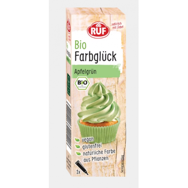 Gel-Farbe grün BIO 25g