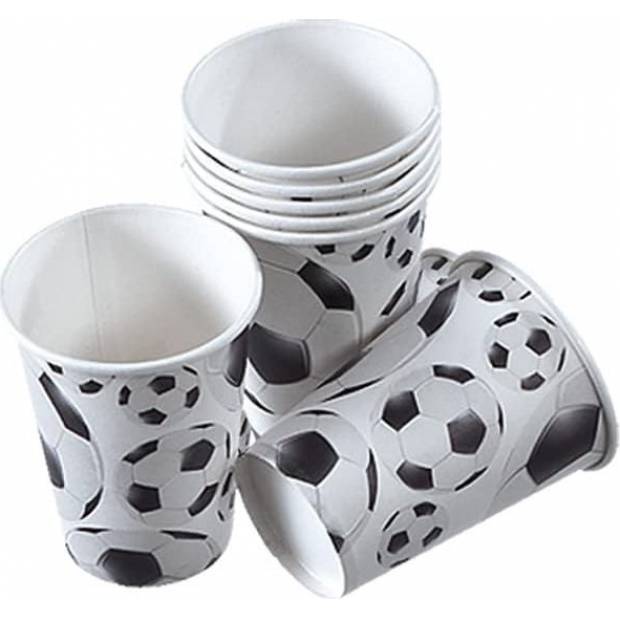 Pappbecher 250ml 8Stk Fußball
