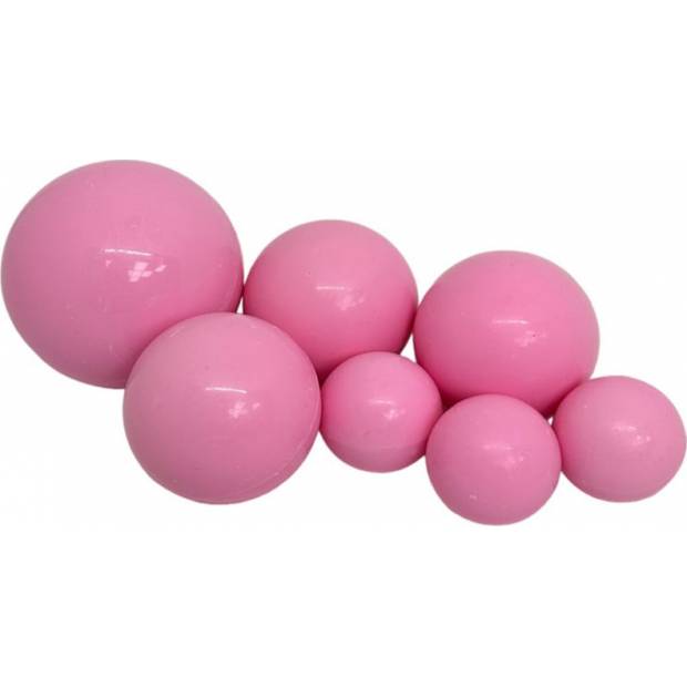 Schokoladenkugeln 7 Stk rosa