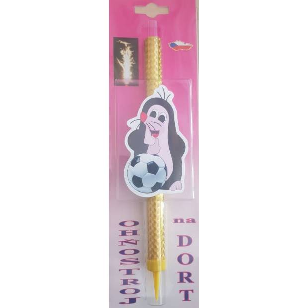 Kuchen-Brunnen Maulwurf Fußballspieler - 1pc