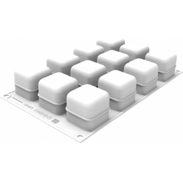 Silikonform Cubo 3D 30x17,5cm 1l