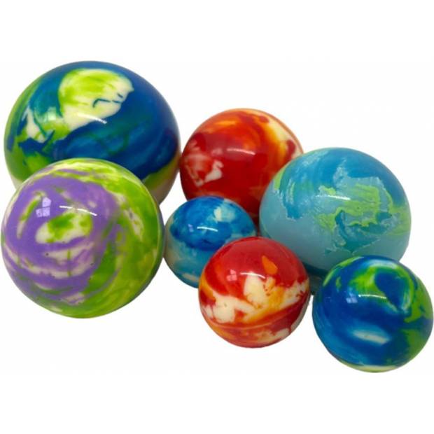 Schokoladenkugeln 7 Stück Weltraum Planeten