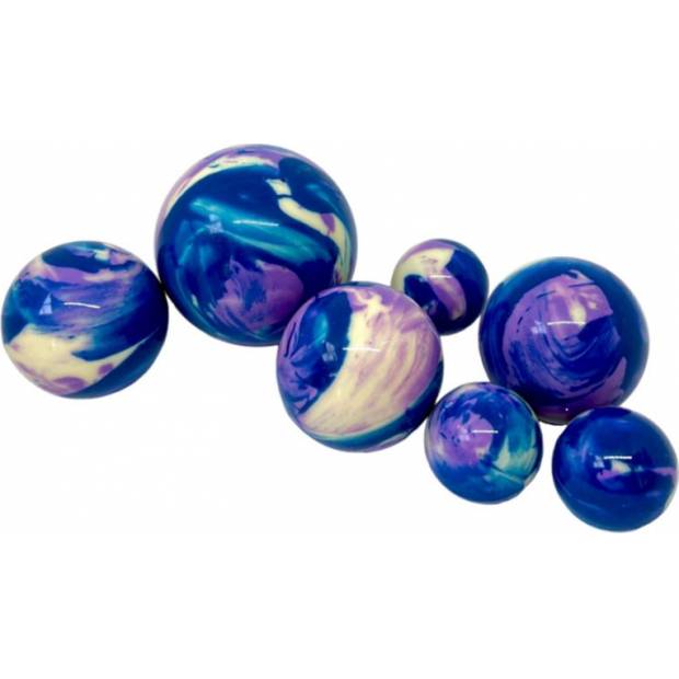 Schokoladenkugeln 7 Stück Blau Neptun