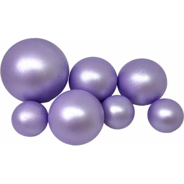 Schokoladenkugeln 7 Stk lila