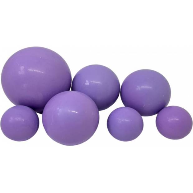 Schokoladenkugeln 7 Stk lila