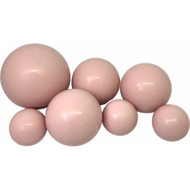 Schokoladenkugeln 7 Stuk, hautfarbig