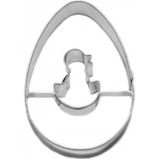 Ei/Huhn in der Schale 38x54 mm