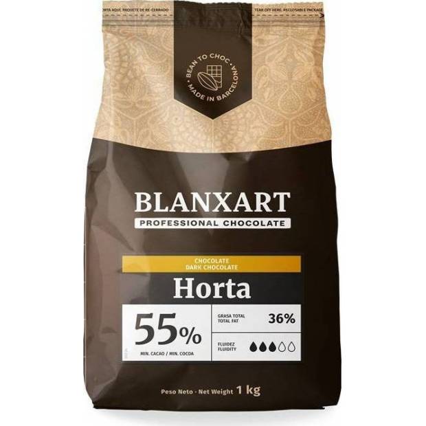 Blanxart Echte Zartbitterschokolade Horta 55% (1 kg)