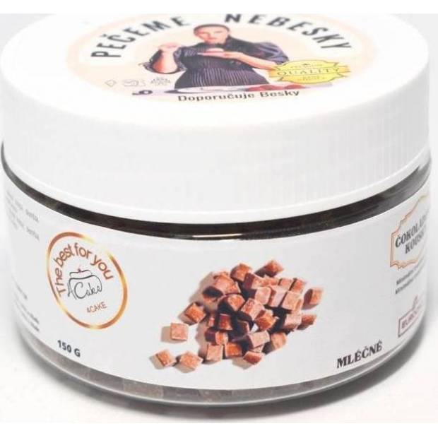 Eurocao Schokoladenstücke thermostabile Milch 27% (150 g) Besky Edition