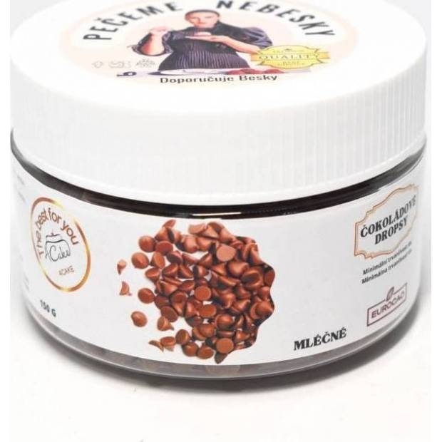 Eurocao Schokoladentropfen thermostabile Milch 27% (150 g) Besky Edition