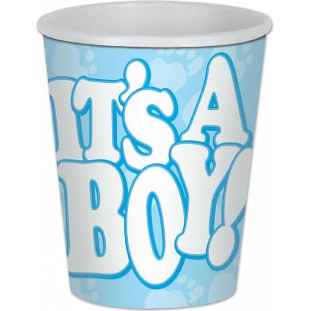 Pappbecher es ist ein Junge 10pcs