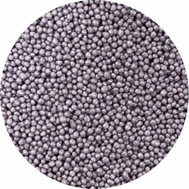 Zuckerperlen flieder metallic 2mm 1kg