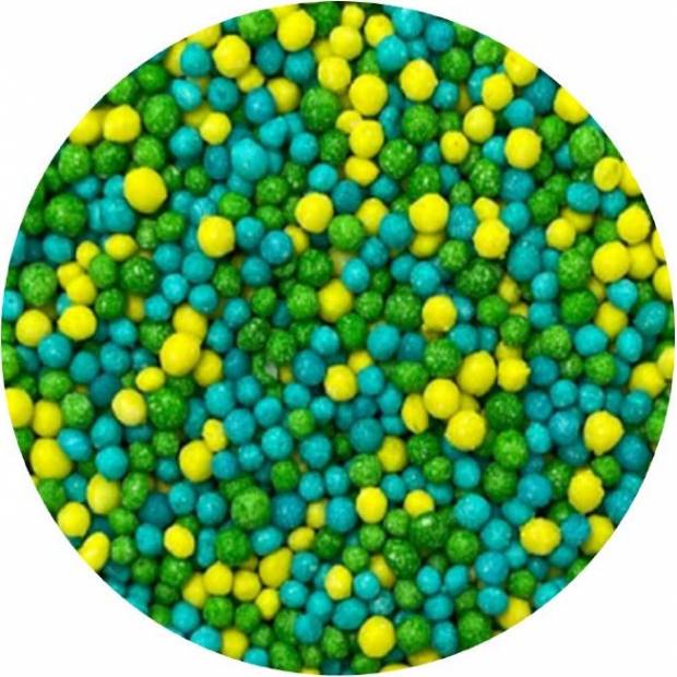 Zuckermohn blau-grün-gelb 1kg