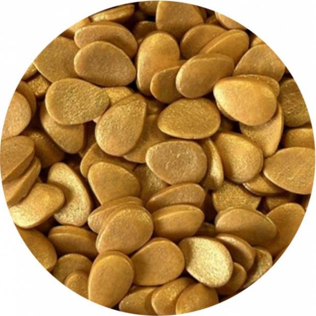 Zuckerdekoration goldene Eier 80g