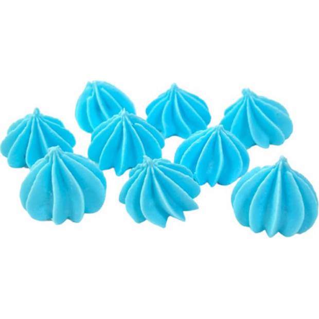 Mini-Meringues blau 9 Stück