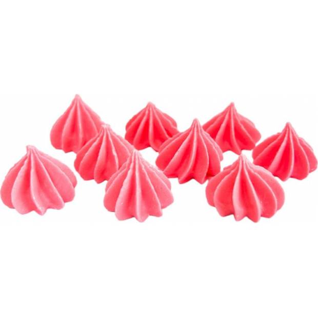 Rosa Mini-Meringues 9 Stück