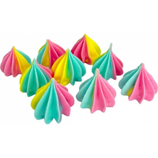 Mini-Meringues farbig 9Stk