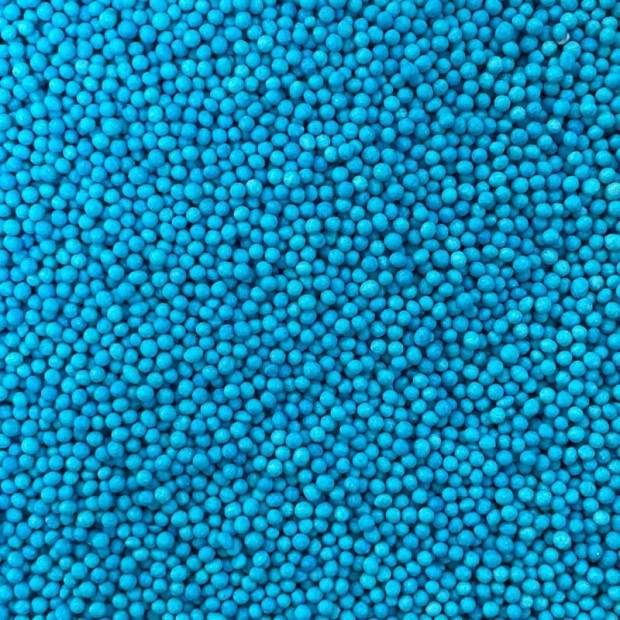 Zuckerperlen 2mm blau 1kg