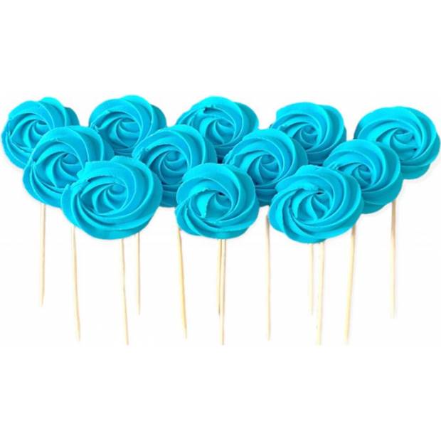 Zuckerlutscher blau 12 Stk.