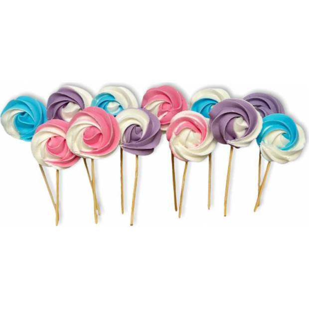 Zuckerlutscher bunt 3 Sorten 12Stk