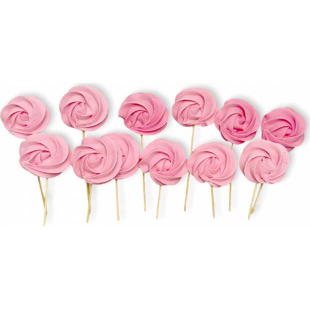 Zuckerlutscher rosa 12 Stk.