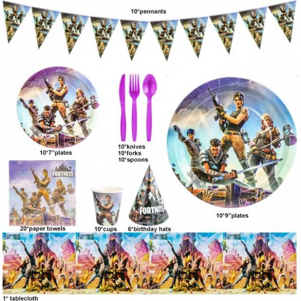 Großes Fortnite Party Kit