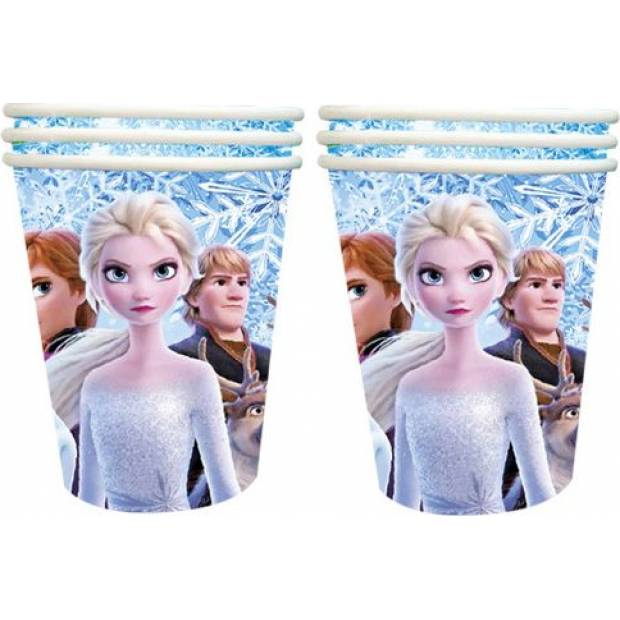 Pappbecher 10 Stück Gefroren