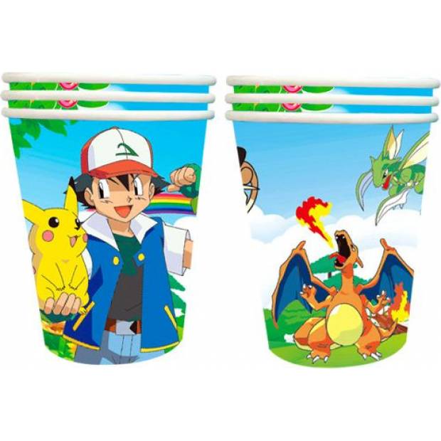 Pappbecher 10pcs Pokémon