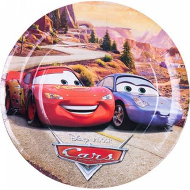 Party Pappteller 22cm 10Stück Autos