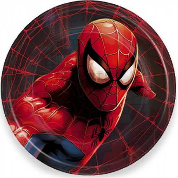 Party Pappteller 22cm 10Stück Spiderman