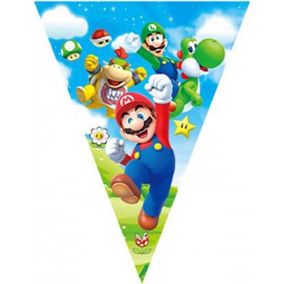 Partyflaggen Mario