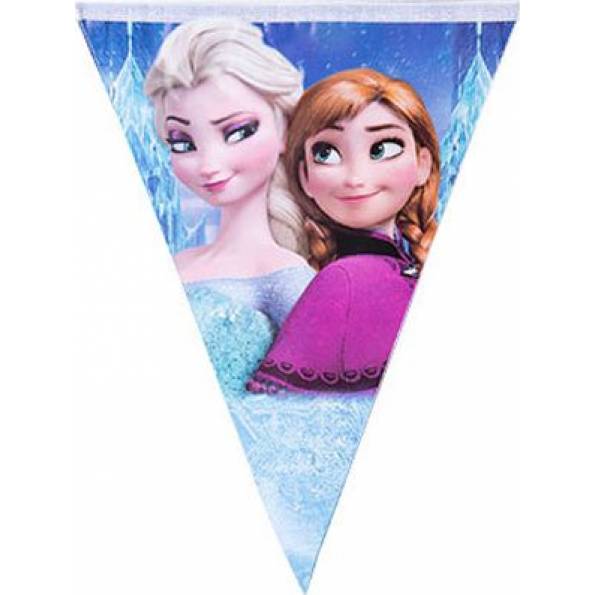 Party Flags Frozen - Eisreich Anna und Elsa