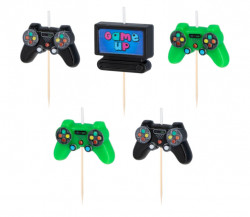 Satz Geburtstagkerzen 5 Stück, Spielset