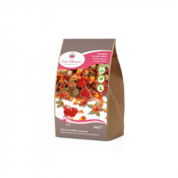 Essbare orangefarbene Rosenblüten 20g